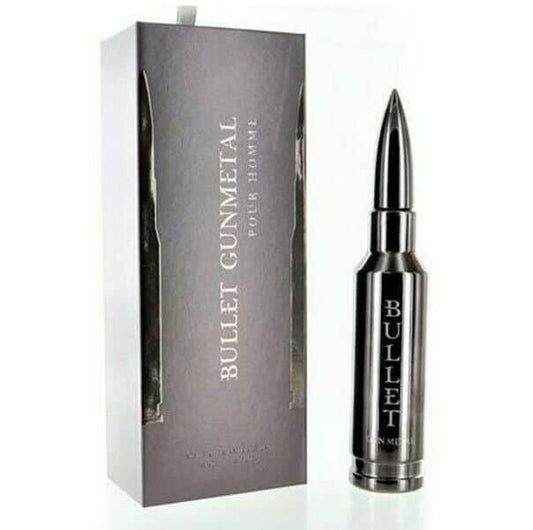 Perfume Bullet Gunmetal Bharara - 100ml - Eau De Parfum - Hombre