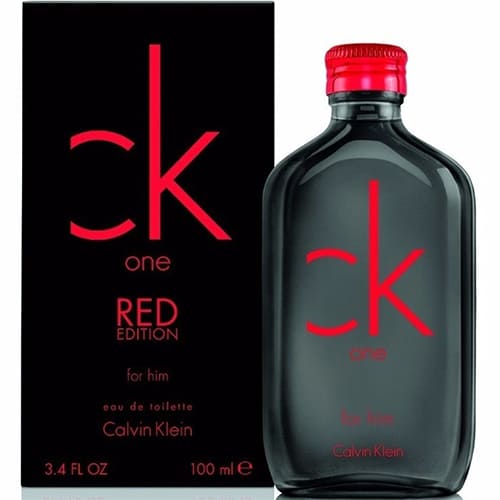 Perfume Ck One Red Edition For Him De Calvin Klein 100ml Eau De Toilette