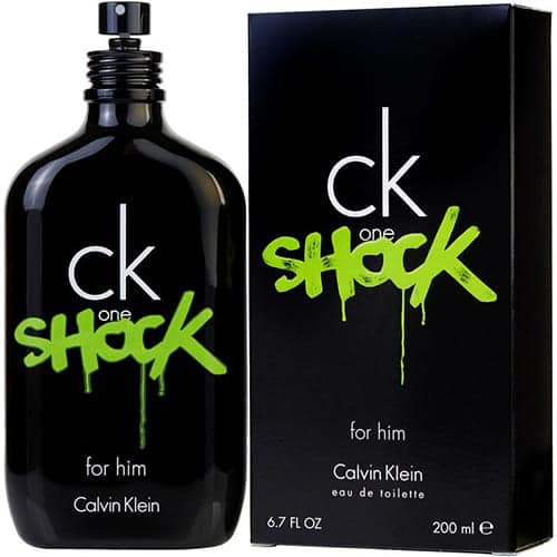 Perfume Ck One Shock For Him De 200ml Calvin Klein Eau De Toilette Hombre