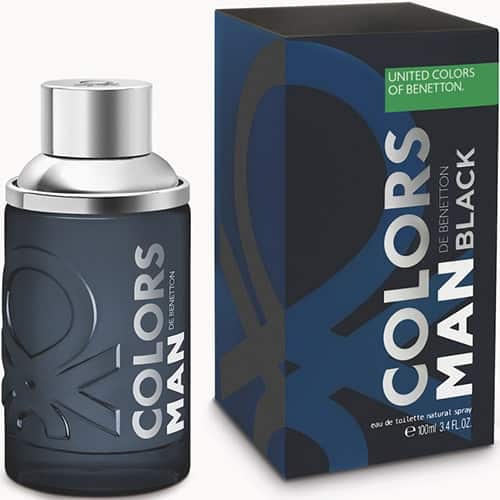 Perfume Benetton Colors Black Man - 100ml - Eau De Toilette - Hombre