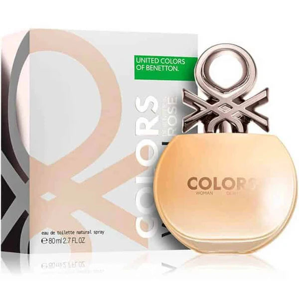 Perfumes Benetton Colors Rose - 80ml - Mujer - Eau De Toilette