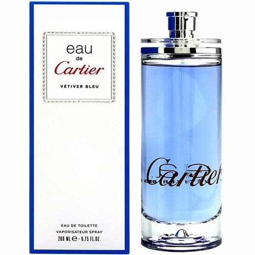 Perfume Eau De Cartier Vetiver Bleu De 200ml Unisex Eau De Toilette