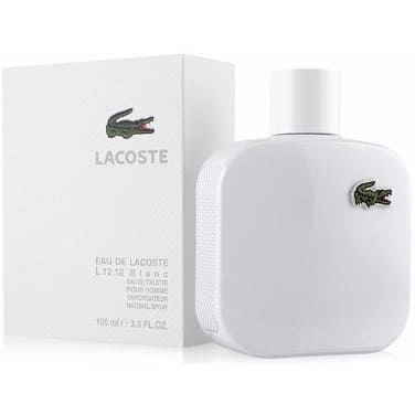 Perfume Eau De Lacoste L.12.12 Blanc Hombre Eau De Toilette 100ml