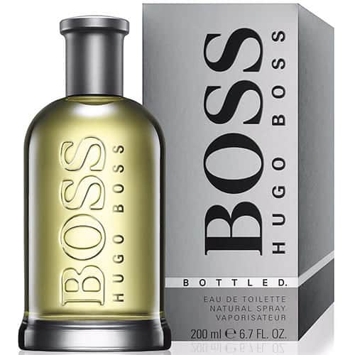 Perfume Hugo Boss Bottled 200ml Eau De Toilette Hombre Central Perfumes L M D