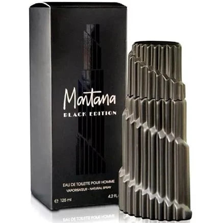 Perfume Montana Black - 100ml - Eau De Toilette - Hombre
