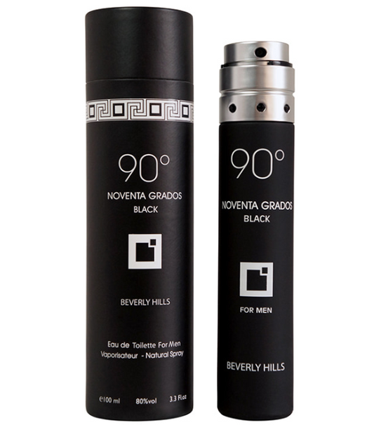 Perfume Noventa 90° Grados Black For Men Beverly Hills - Hombre - 100ml - Eau De Toilette