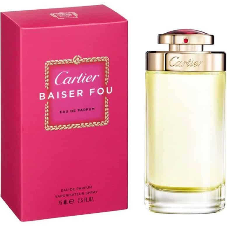 Perfume Baiser Fou De Cartier Eau De Parfum Mujer 75ml