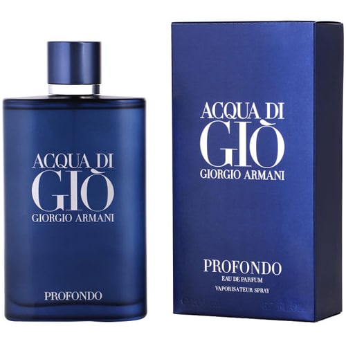 Di Gio Giorgio Armani Men Cologne Aqua Perfume Profondo Acqua Di