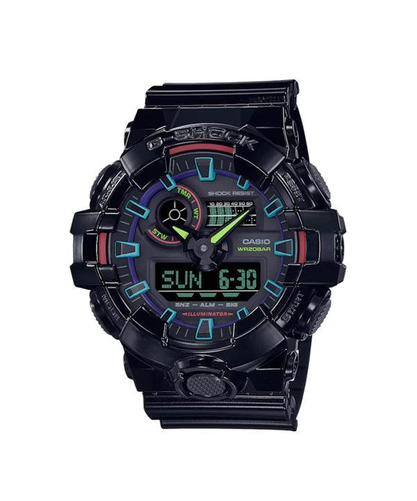 RELOJ CASIO G-SHOCK GA-700RGB-1ADR
