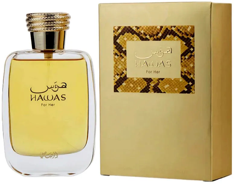 Perfume Hawas For Her Rasasi 100ml Eau De Parfum Mujer