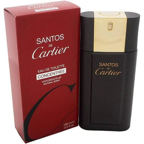 Perfume Santos Concentree De Cartier Eau De Hombre Toilette 100ml