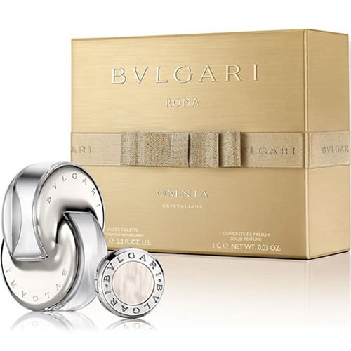 Set Estuche Bvlgari Omnia Crystalline - 65ml - Eau De Toilette - Mujer