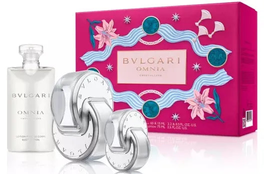 Set Omnia Crystalline Bvlgari Estuche - 65ml - Eau De Toilette - Mujer