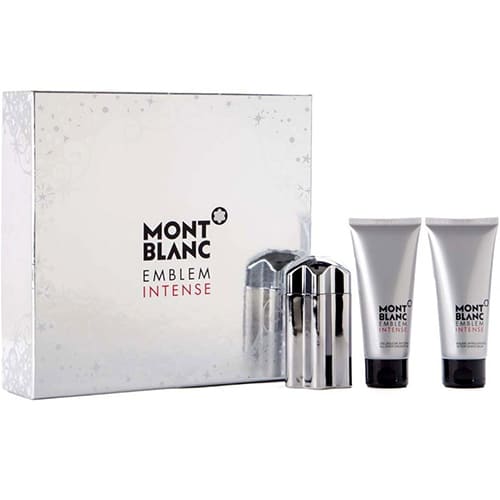 Estuche Emblem Intense MontBlanc Set Perfume Para Hombre 100 ml