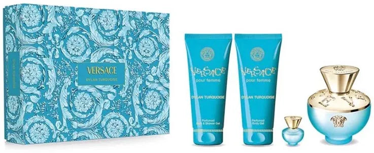 Estuche Dylan Turquoise Versace Set Mujer Eau De Toilette 100ml