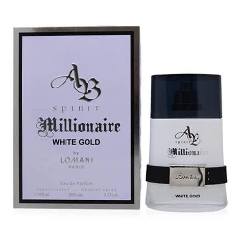 Perfume Ab Spirit Millionaire White Gold Lomani Hombre Eau De Parfum 100ml