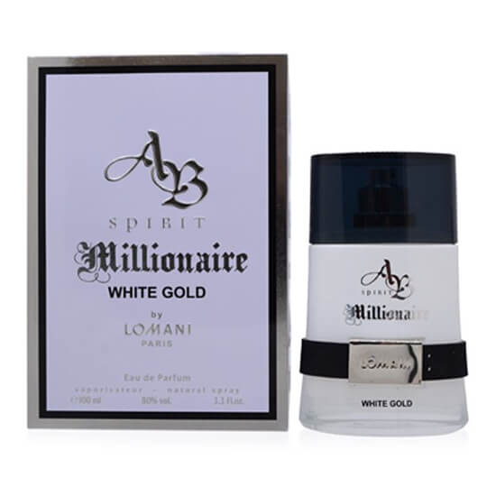Perfume Ab Spirit Millionaire White Gold Lomani Hombre Eau De Parfum 100ml