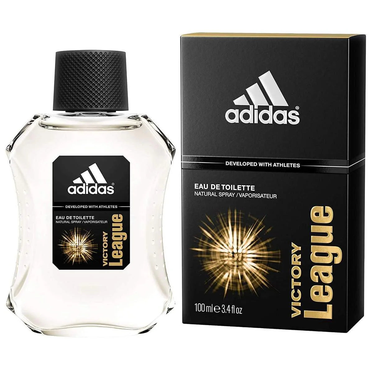 eau de toilette adidas victory league 100ml masculino aroma amaderado oriental con toques especiados y dulces diseñado para quienes buscan una fragancia versátil y duradera frasco elegante y atractivo