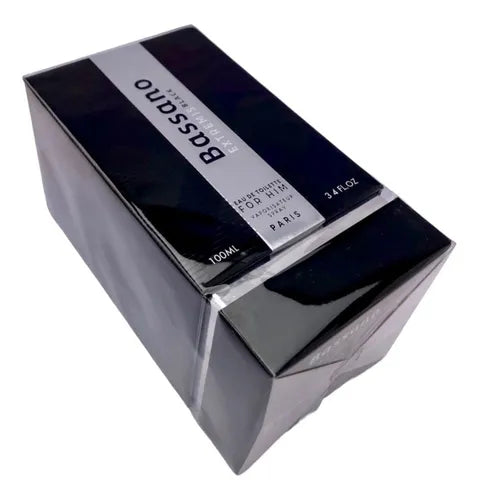 Fragancia masculina Bassano Extremis Black amaderada especiada