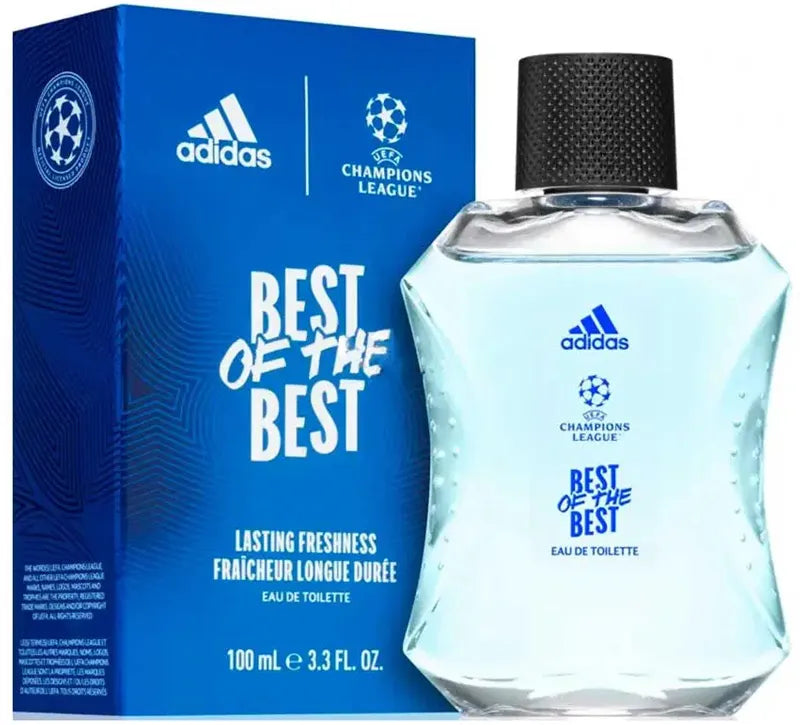 perfume best of the best adidas 100ml para hombre frasco elegante fragancia fresca y masculina ideal para uso diario aroma duradero y sofisticado