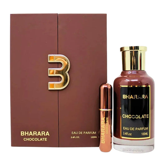Perfume bharara chocolate 100ml eau de parfum fragancia oriental gourmand dulce e intensa