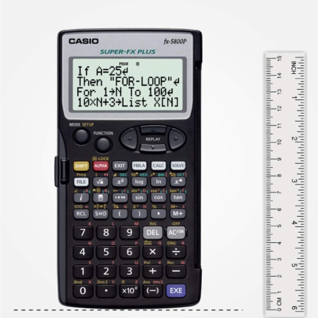 Calculadora Casio FX-5800P-W-DH