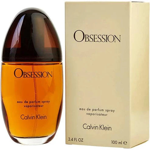 fragancia oriental especiada calvin klein obsession edp 100ml con notas de vainilla y mandarina