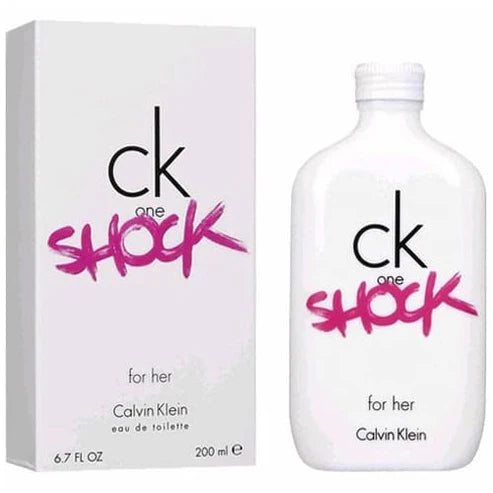 Perfume Ck One Shock For Her De 200ml Calvin Klein Mujer Eau De Toilette
