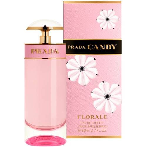 Fragancia Candy Florale de Prada para mujer Eau de Parfum 80ml con aroma romántico que combina dulzura y flores