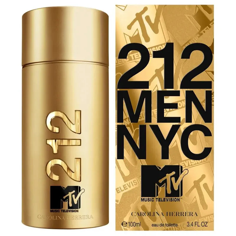 Perfume 212 Men Nyc Mtv Carolina Herrera Hombre Edt 100ml