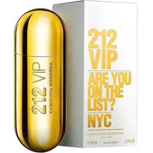 Perfume 212 Vip Para Mujer De Carolina Herrera 80ml Eau De Parfum