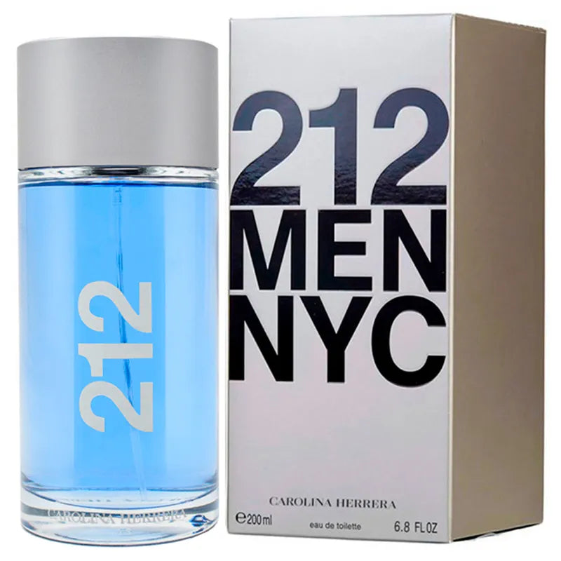 Perfume 212 Men Nyc De 200ml Carolina Herrera Eau De Toilette Hombre