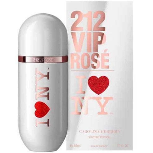 Perfume 212 Vip Rose I Love Ny De Carolina Herrera 80ml Eau De Parfum