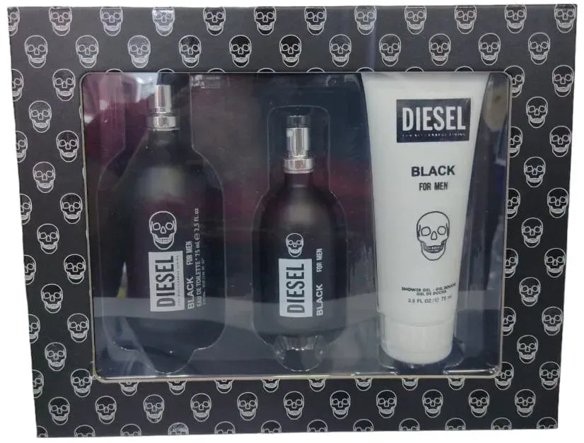 Estuche Diesel Black For Men – Set Eau De Toilette - 75ml -Hombre