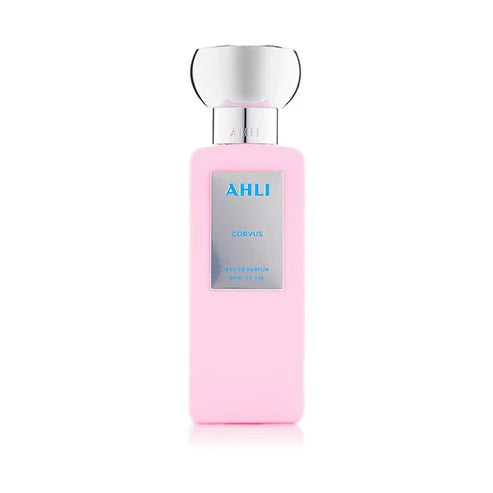Fragancia Corvus de Ahli unisex Eau de Parfum 60ml con aroma misterioso que equilibra especias oscuras y dulzura cremosa