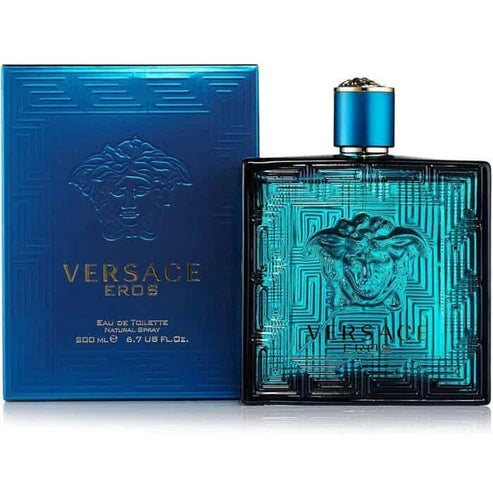 Perfume Eros Pour Homme 200ml Versace Eau De Toilette