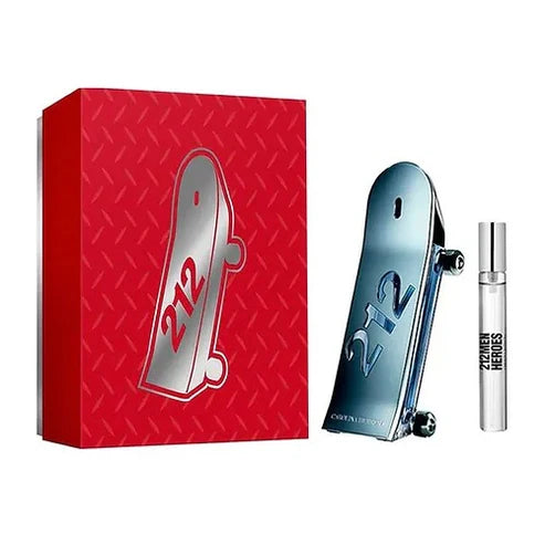 Estuche 212 Heroes De Carolina Herrera Set 90ml Eau De Toilette Hombre