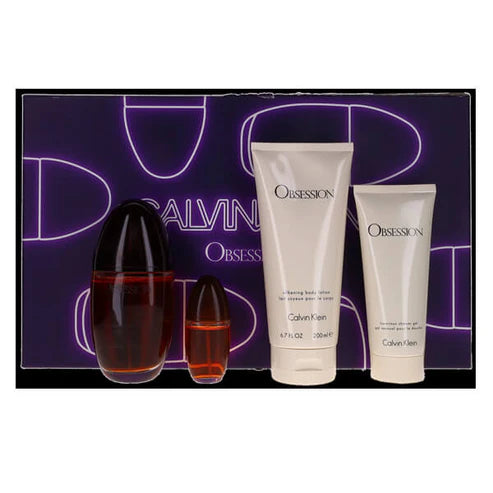 Estuche Obsession Para Mujer De Calvin Klein Set 100ml Eau De Parfum