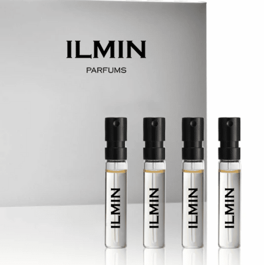 Estuche De Perfumes ILMIN Hombre y Mujer 4 Muestras Set x 2ml