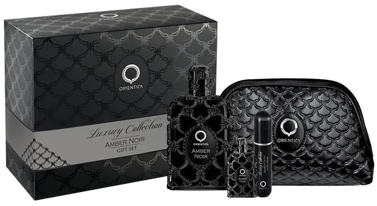 Estuche Amber Noir Orientica Set Edp 80ml