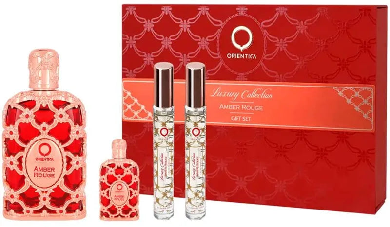Estuche Amber Rouge Orientica Set Edp 80ml
