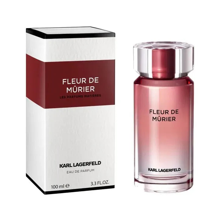 Fragancia Fleur De Murier de Karl Lagerfeld eau de parfum 100ml aroma femenino con acordes de bayas silvestres flores blancas y fondo vainillado