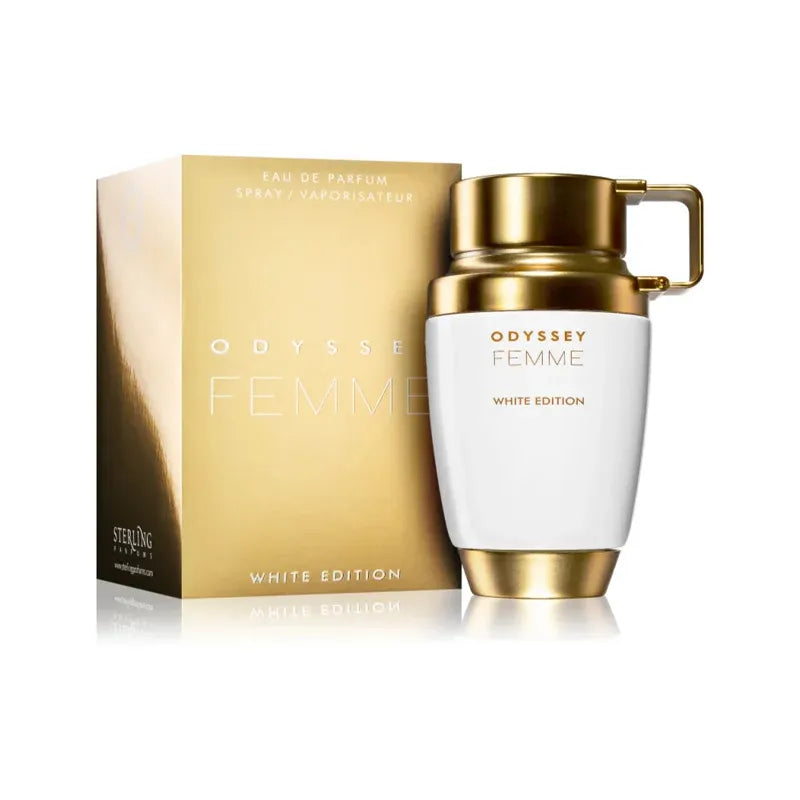 Fragancia femenina Armaf Odyssey White EDP 100ml con suaves notas florales y cremosas