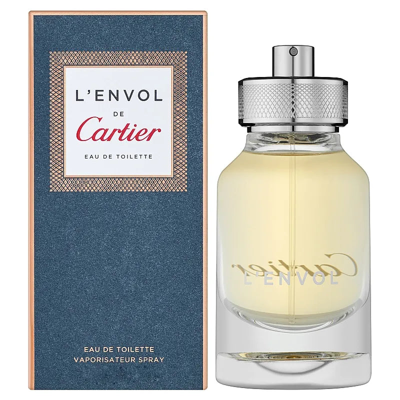 perfume cartier lenvol hombre eau de toilette 100ml con diseño sofisticado y esencia ligera inspirada en la libertad y la aventura