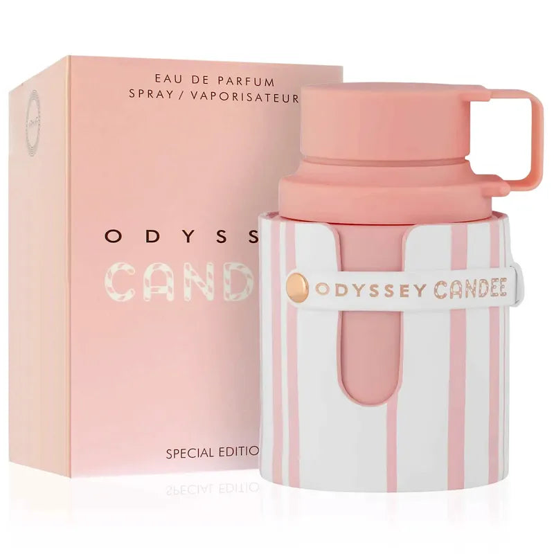 fragancia femenina odyssey candee de armaf eau de parfum 100ml aroma encantador dulce y suave con estilo juvenil y diseño elegante