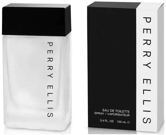 Fragancia Perry Ellis hombre 100 ml Eau de Toilette con esencia de menta pimienta y sándalo formulación ligera y refrescante para el día a día