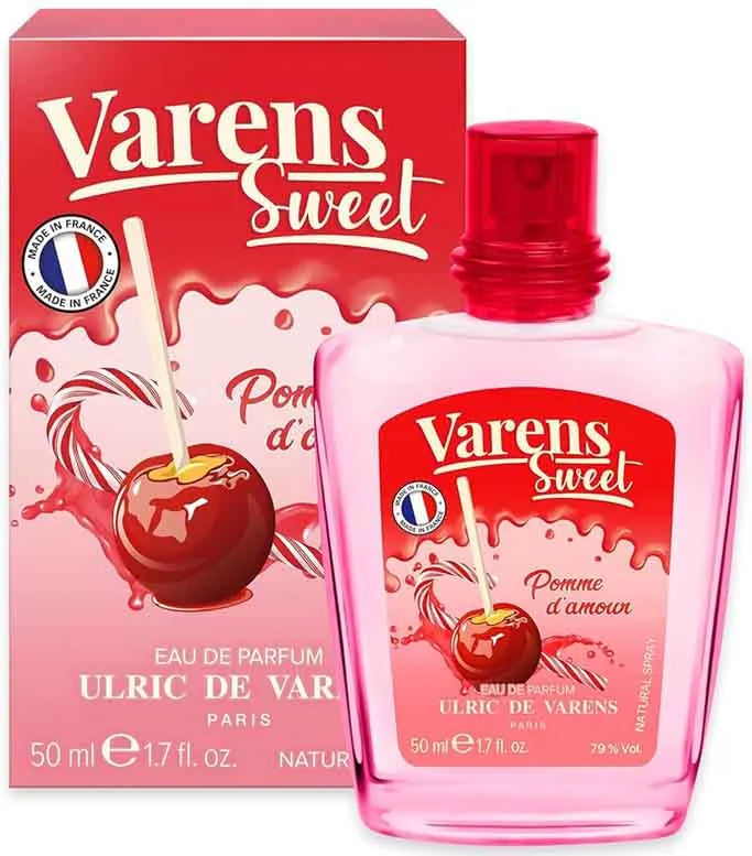 Fragancia Varens Sweet Pomme DAmour Ulric de Varens mujer 50 ml Eau de Parfum con esencia de canela flor de azahar y almizcle perfecta para quienes buscan un aroma juguetón y femenino
