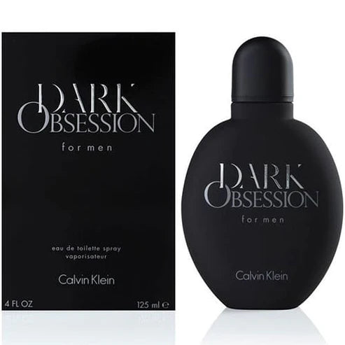 frasco de perfume calvin klein dark obsession edt para hombre aroma oriental especiado