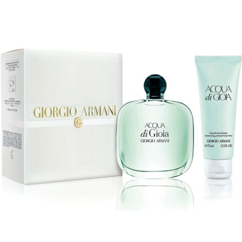 Acqua Di Giogia Giorgio Armani Set Perfume Estuche 100 Ml