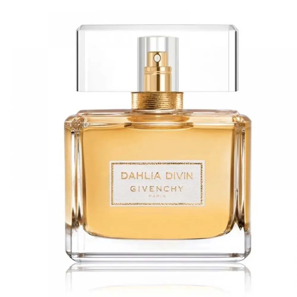 Perfume de mujer Givenchy Dahlia Divin con notas de jazmín y sándalo diseño clásico y sofisticado